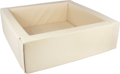 Square Ball Pit in Eco Leather (no balls)