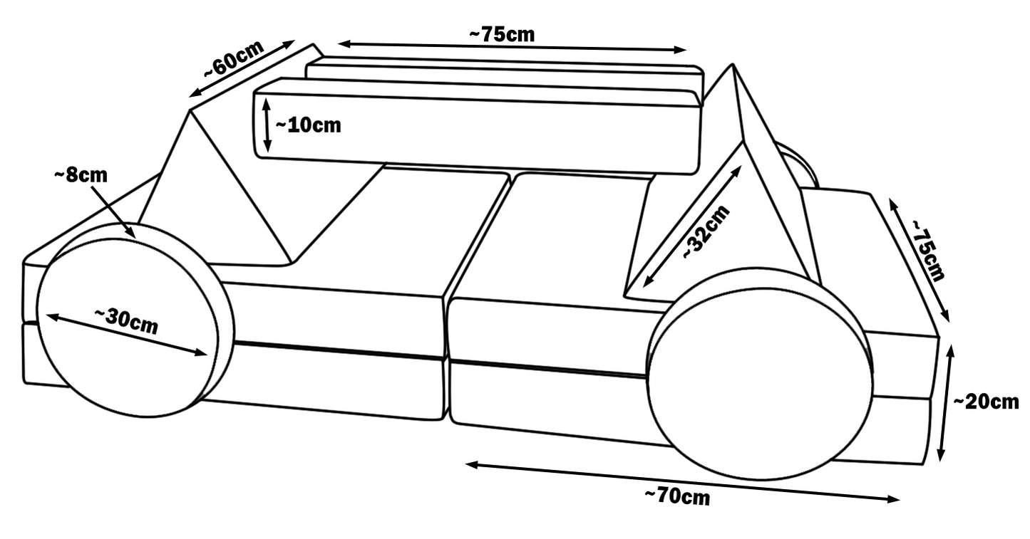 Toddlers Soft Play Sofa