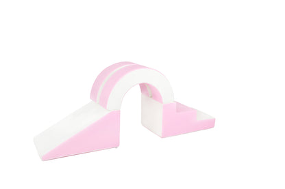 Hoop Step & Slide - White & Pink