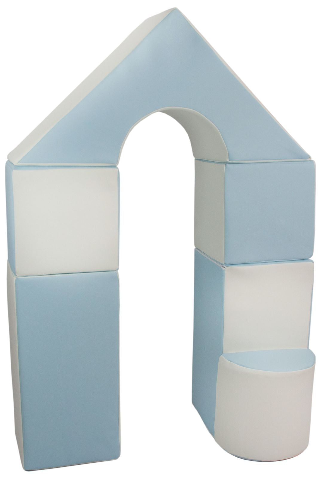 Mini Castle Blocks - Blue & White