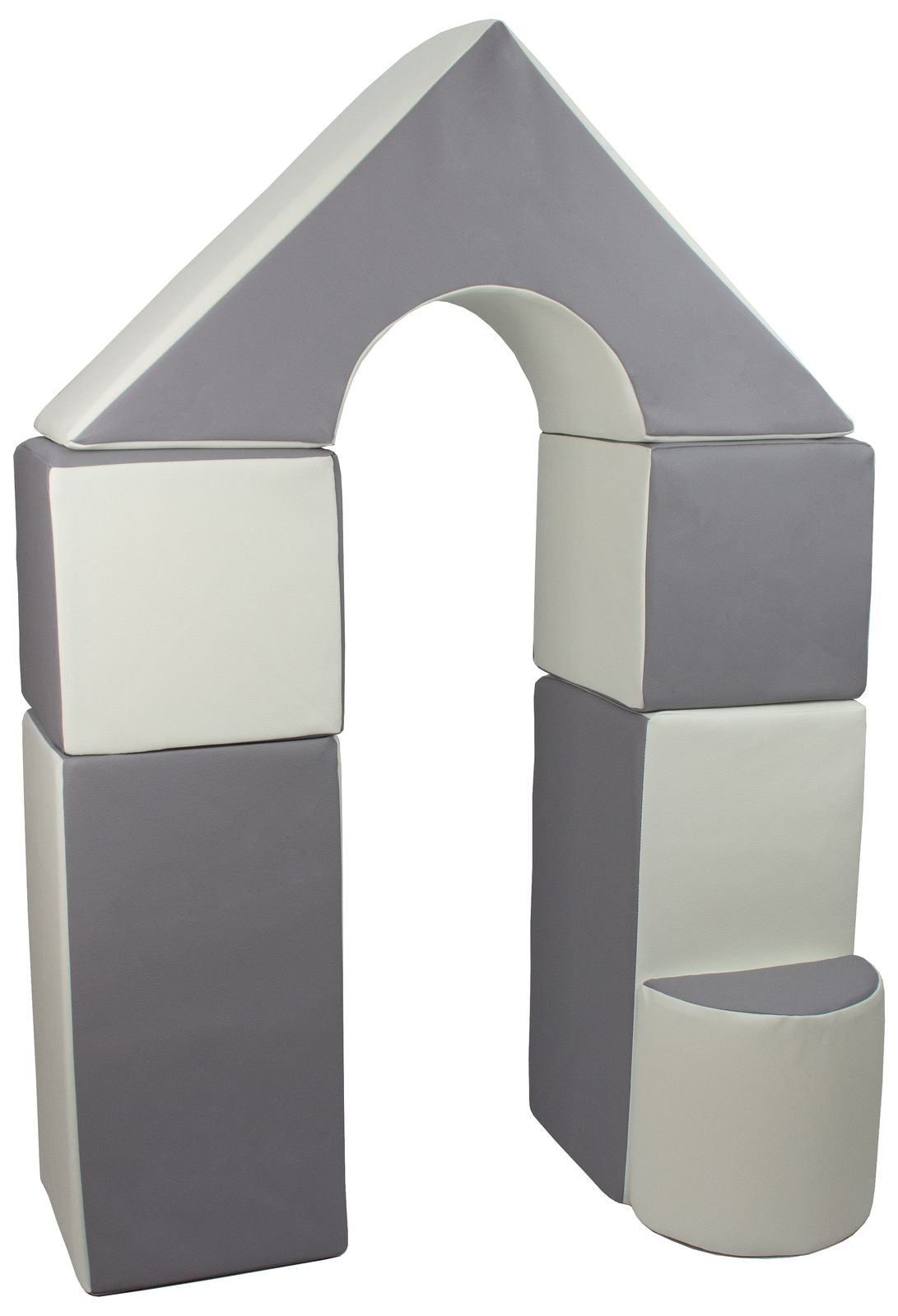 Mini Castle Blocks - Grey & White