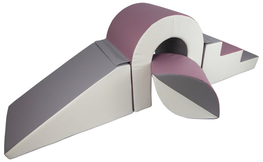 Arch Step & Slide - Grey & Purple