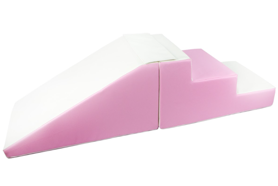 Midi Step & Slide - Pink & White